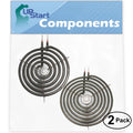 2-Pack 8 inch 6 Turns & 6 inch 5 Turns Surface Burner Elements W876010