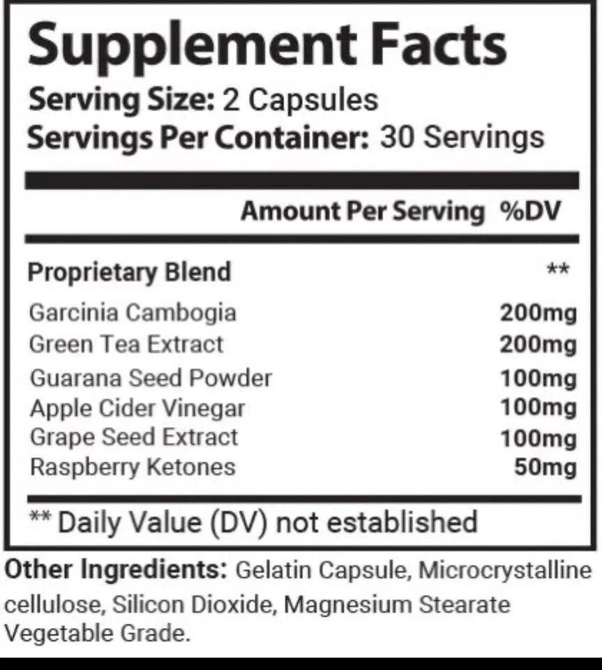 60 Capsules Weight Loss Support O210840