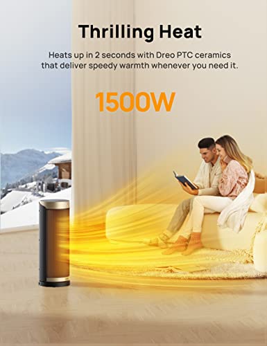 70° Oscillating 42 Inch Quiet Tower Heater with Remote A887