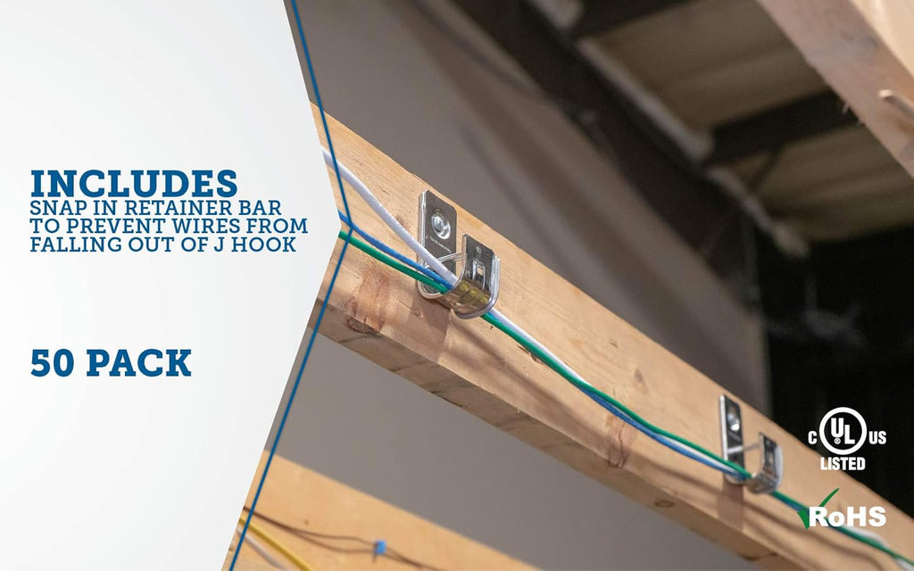 2 Cable Support J-Hook H894