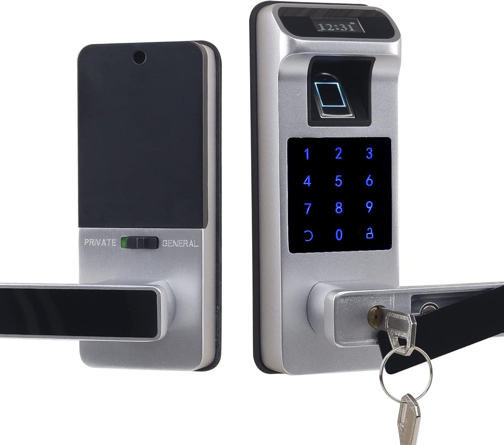 Sliver Electronic Digital Door Lock with Touchscreen Keypad T29887