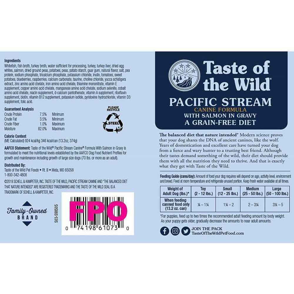 Canned Dog Food 13.2-oz Case of 12 D799616
