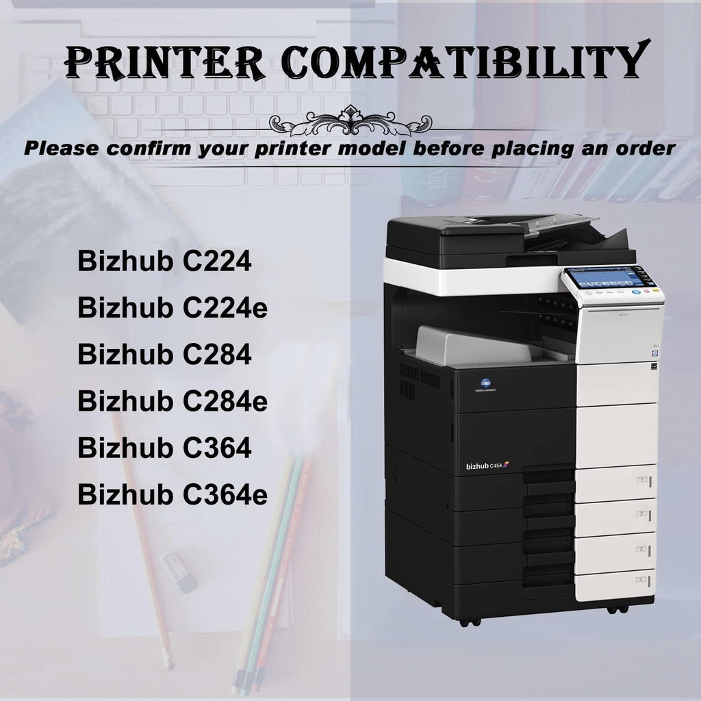 Compatible Toner Cartridge Replacement 4 Pack D650119
