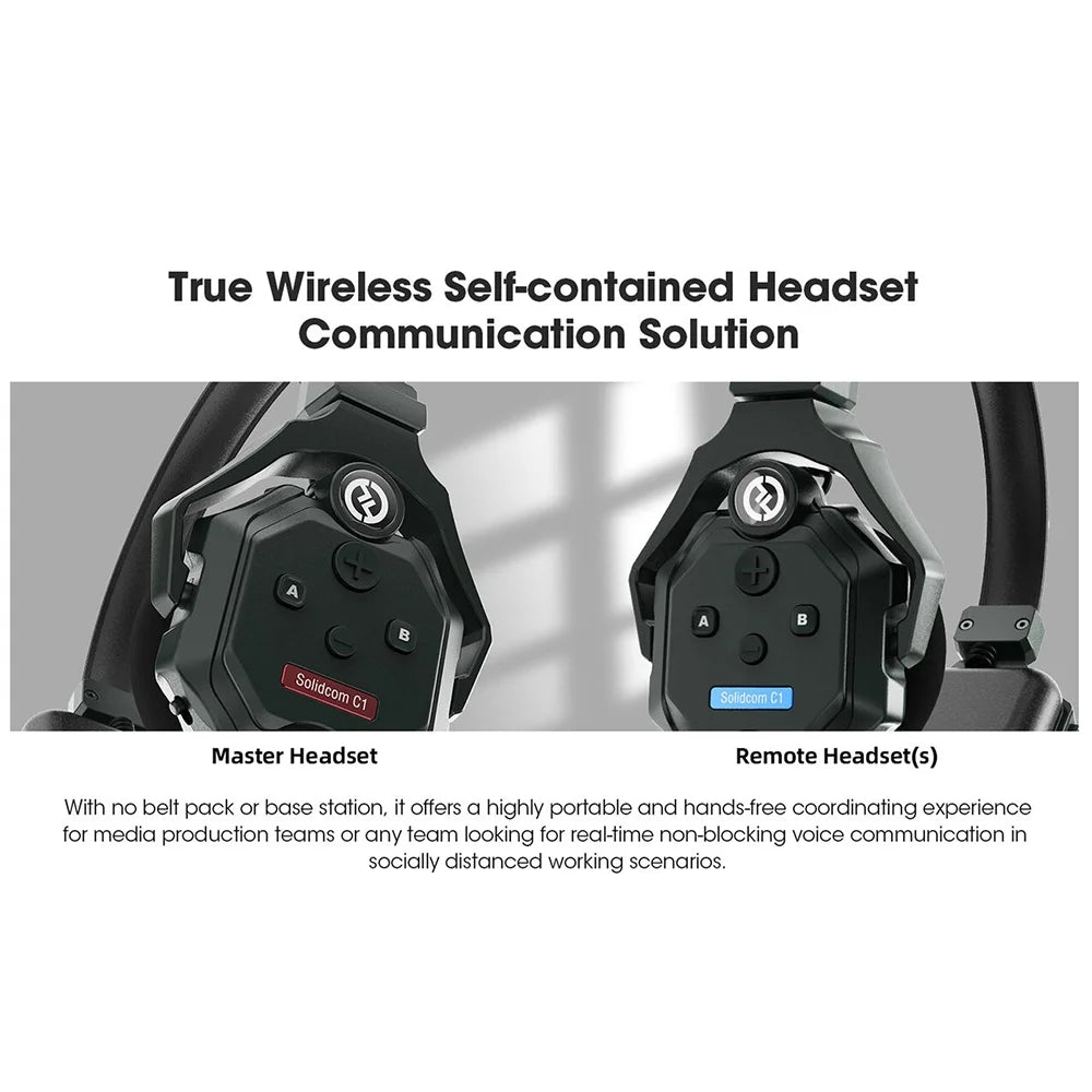 Wireless Intercom System with 6 Headsets S425966