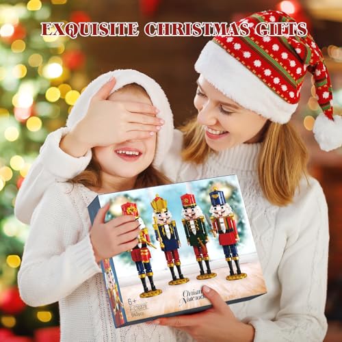 Christmas Nutcracker Building Kits, 943 PCS V104455