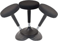 Black Adjustable Wobble Stool W960