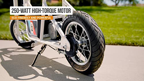 24V Electric Minibike with 12" Air-Filled Tires, 250-watt Motor W414