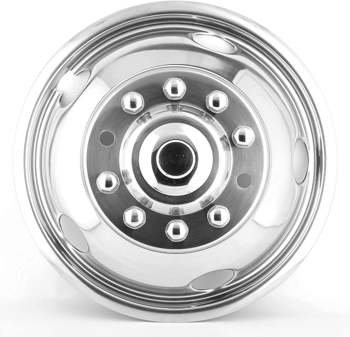 19.5inch Polished Stainless Steel Dually Wheel Simulators G439