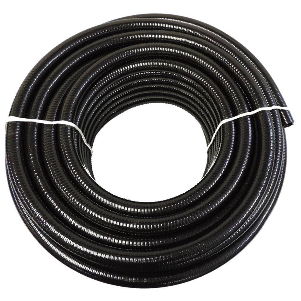 Black PVC Schedule 40 Flexible Pipe W4551