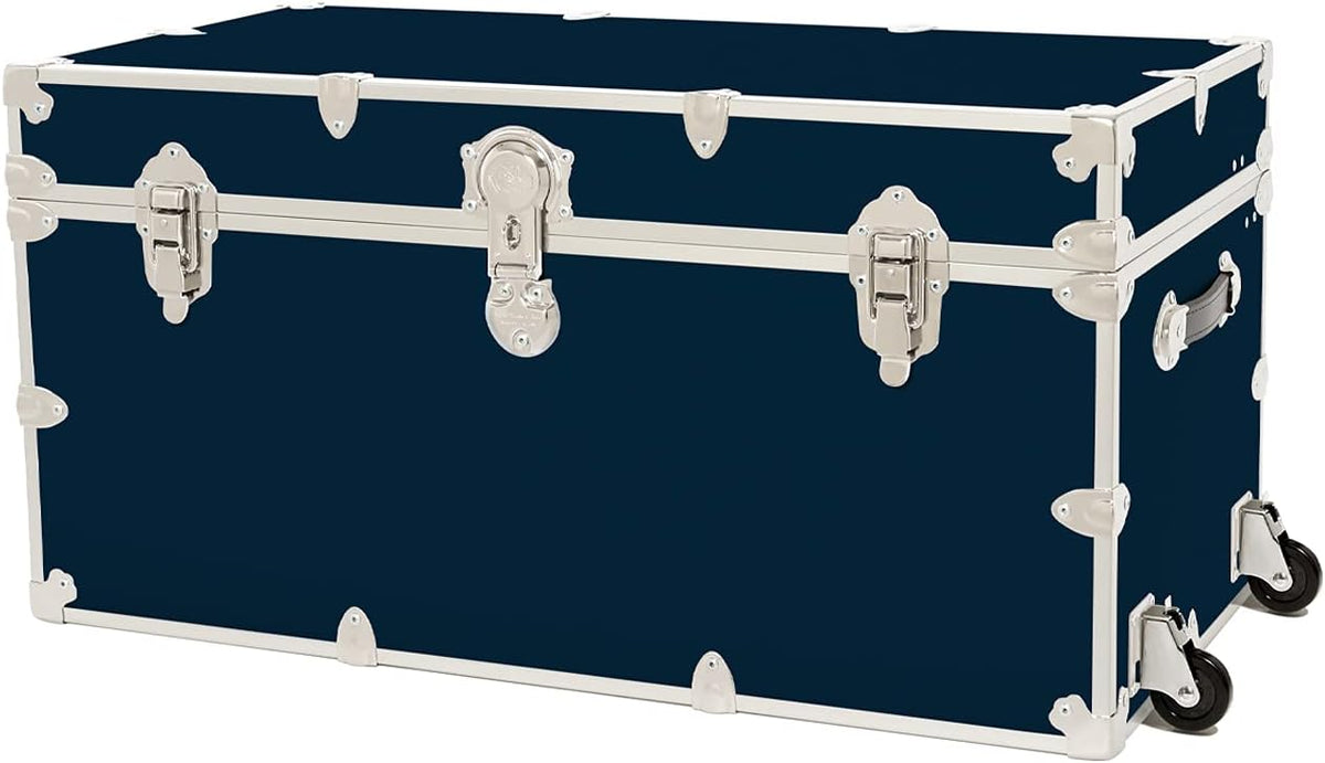 Royal Blue Storage Trunk with Removable Wheels C508
