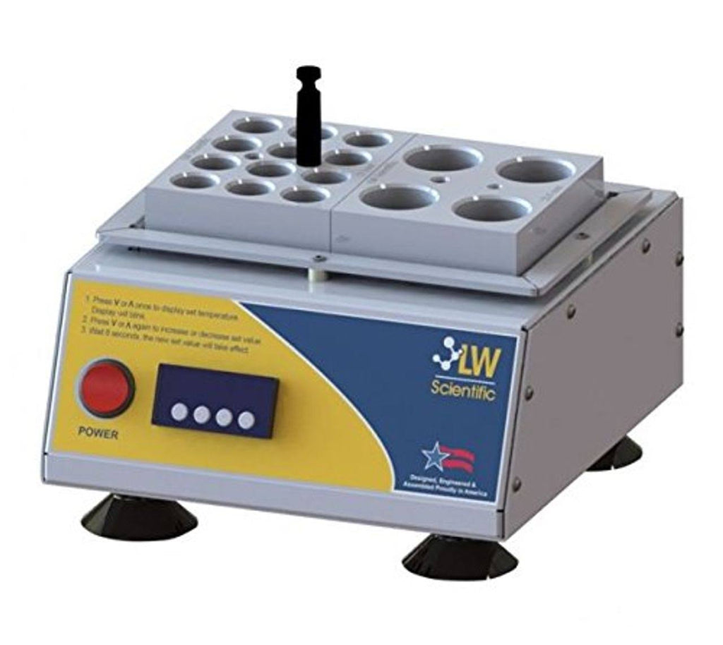 Dry Bath Incubator with Two 12 x 15ml Blocks Digital W935724