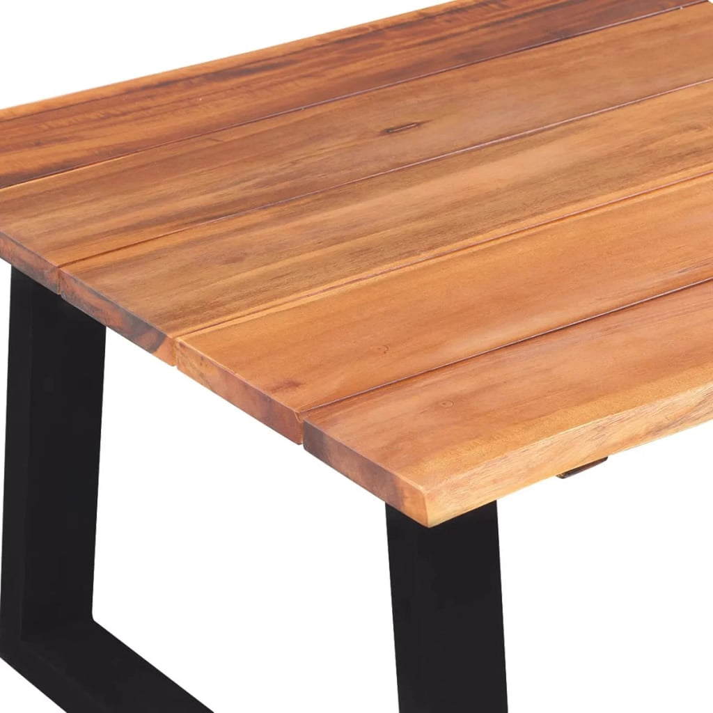Solid Acacia Wood Coffee Table E308452