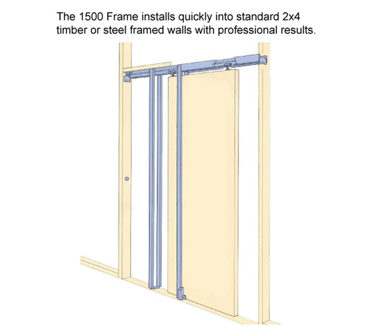 Sliding French Double Pocket Doors 36 x 80 inches Solid Wood Interior Doors E84346