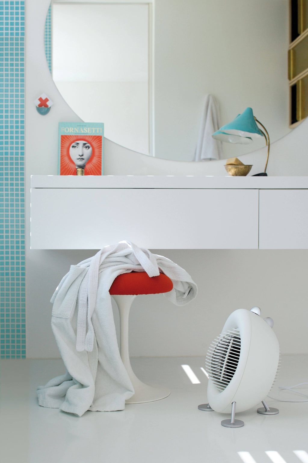 Bronze Fan Heater O8259