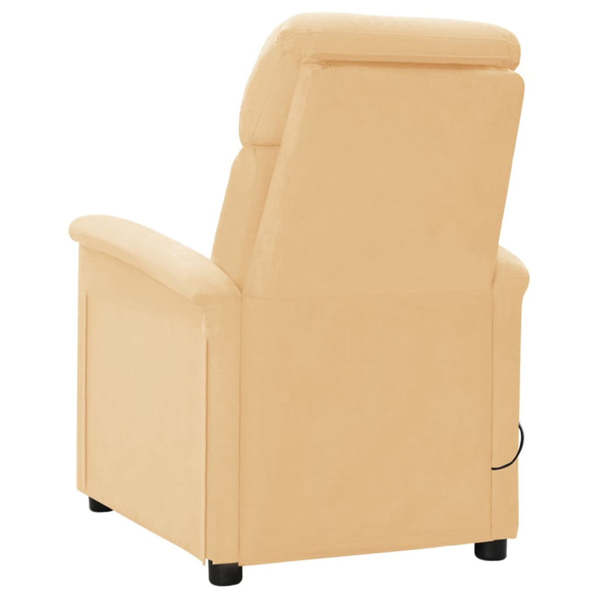 Electric Massage Recliner with Adjustable Footrest and Side Pocket, Faux Leather Sofa Chair A850200