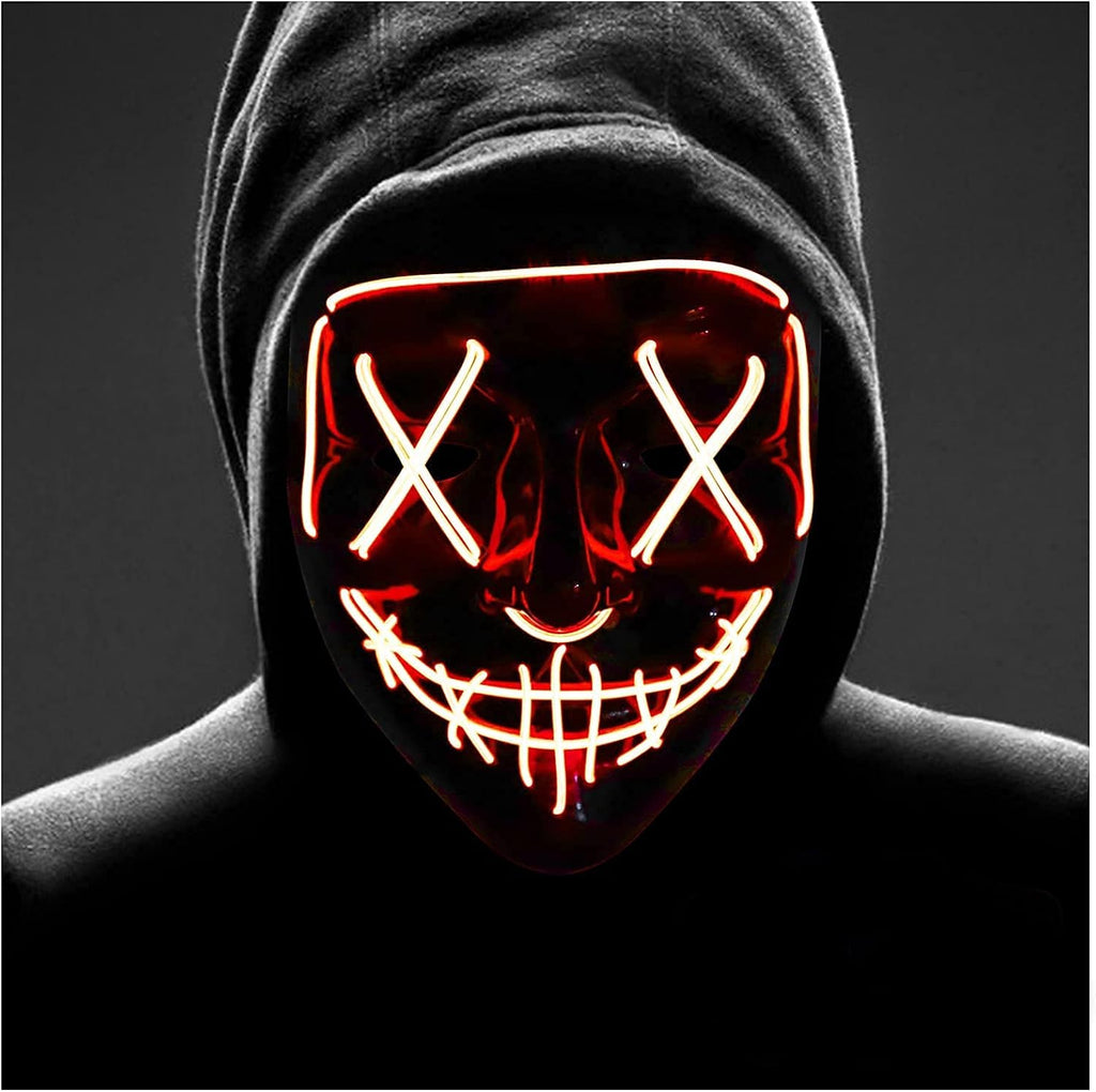 Halloween Mask Light Up LED Mask Y528905