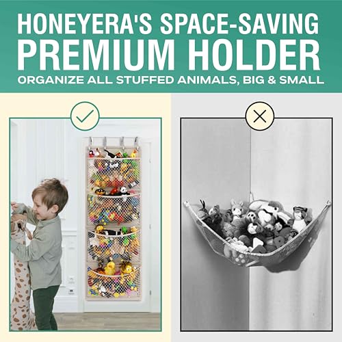 Over Door Stuffed Animal Storage Organizer N816228