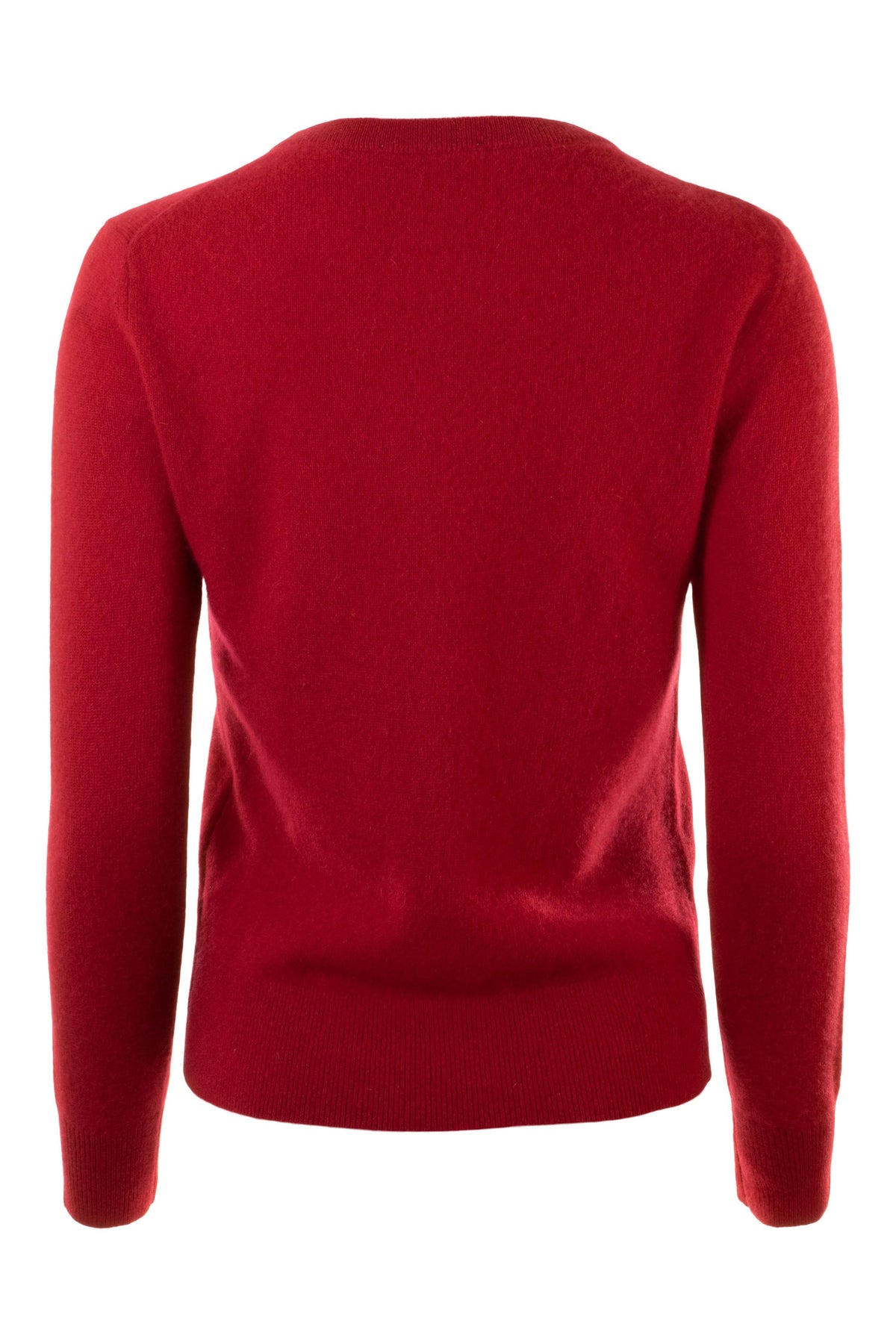 Misty Grey Heather Cashmere Crewneck N79277