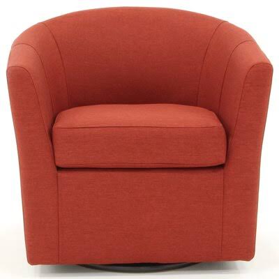 Swivel Barrel Chair Picante Polyester Blend O665
