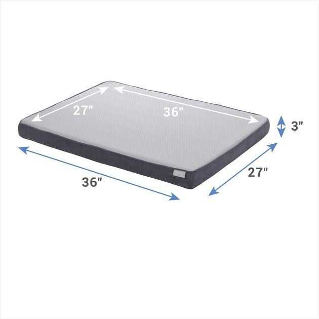 Large Cooling Orthopedic Dog Bed with Removable Cover C46146