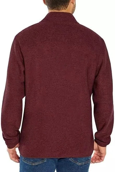 Long Sleeve Knit Fleece Sweater T7042