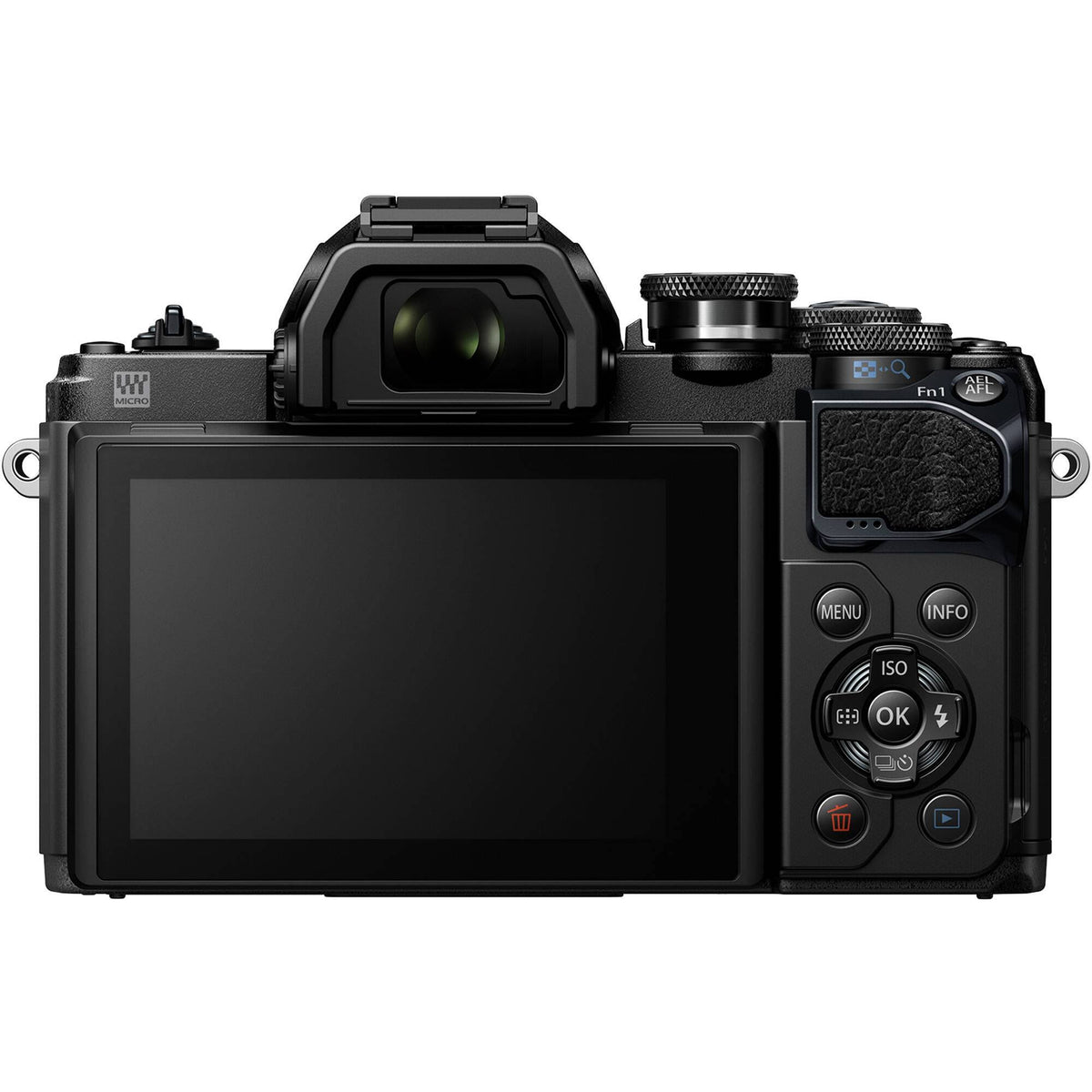 Black Camera with 14-42mm Lens T241579