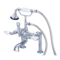 Chrome Tub Faucet with Handheld Shower X257577