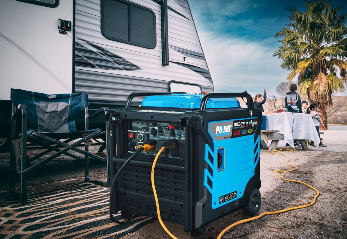 10,500-Watt Tri-Fuel Portable Inverter Generator Y207