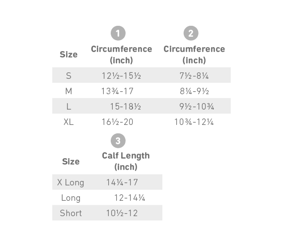Compression Sleeves Lower Leg E472