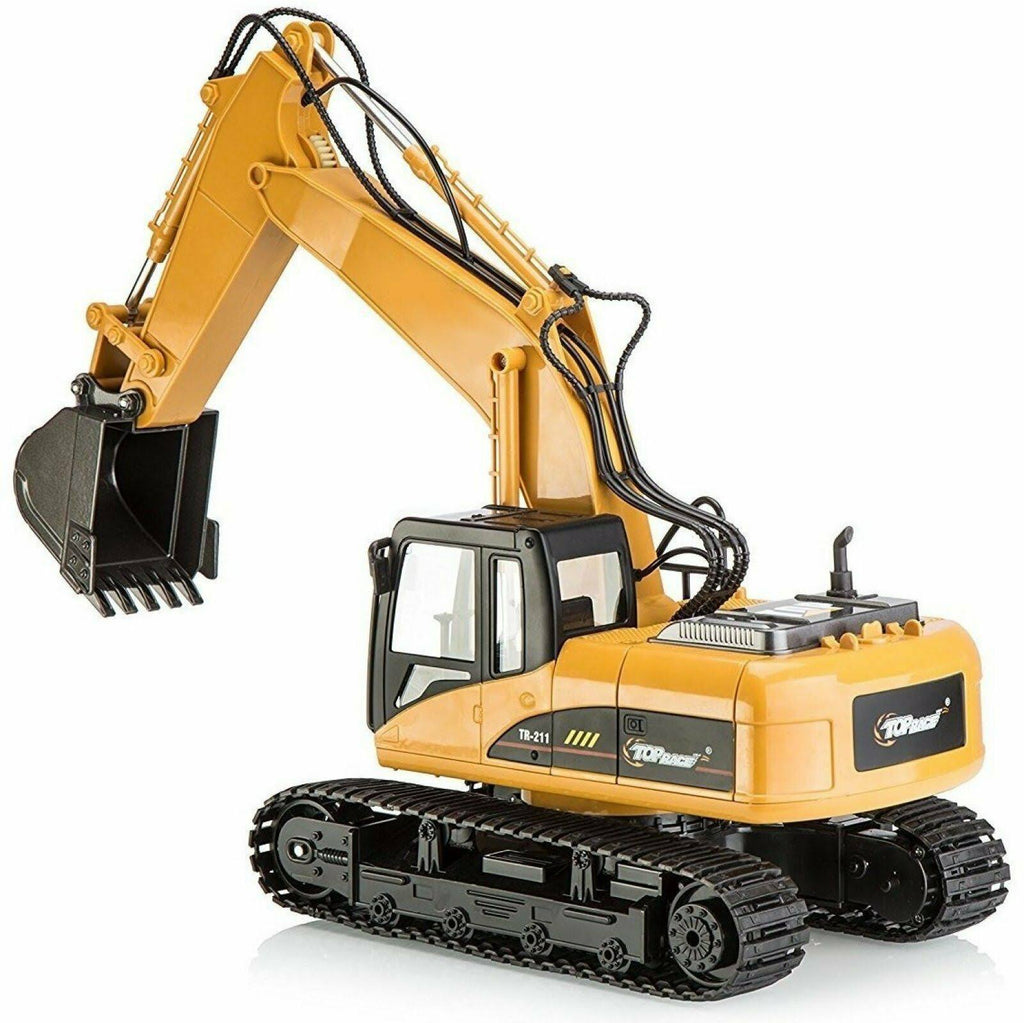 Metal Construction Toys RC Excavator Y675