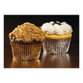 4.5x22 Fluted Silver Foil Bake Cups Case/2000 O6091