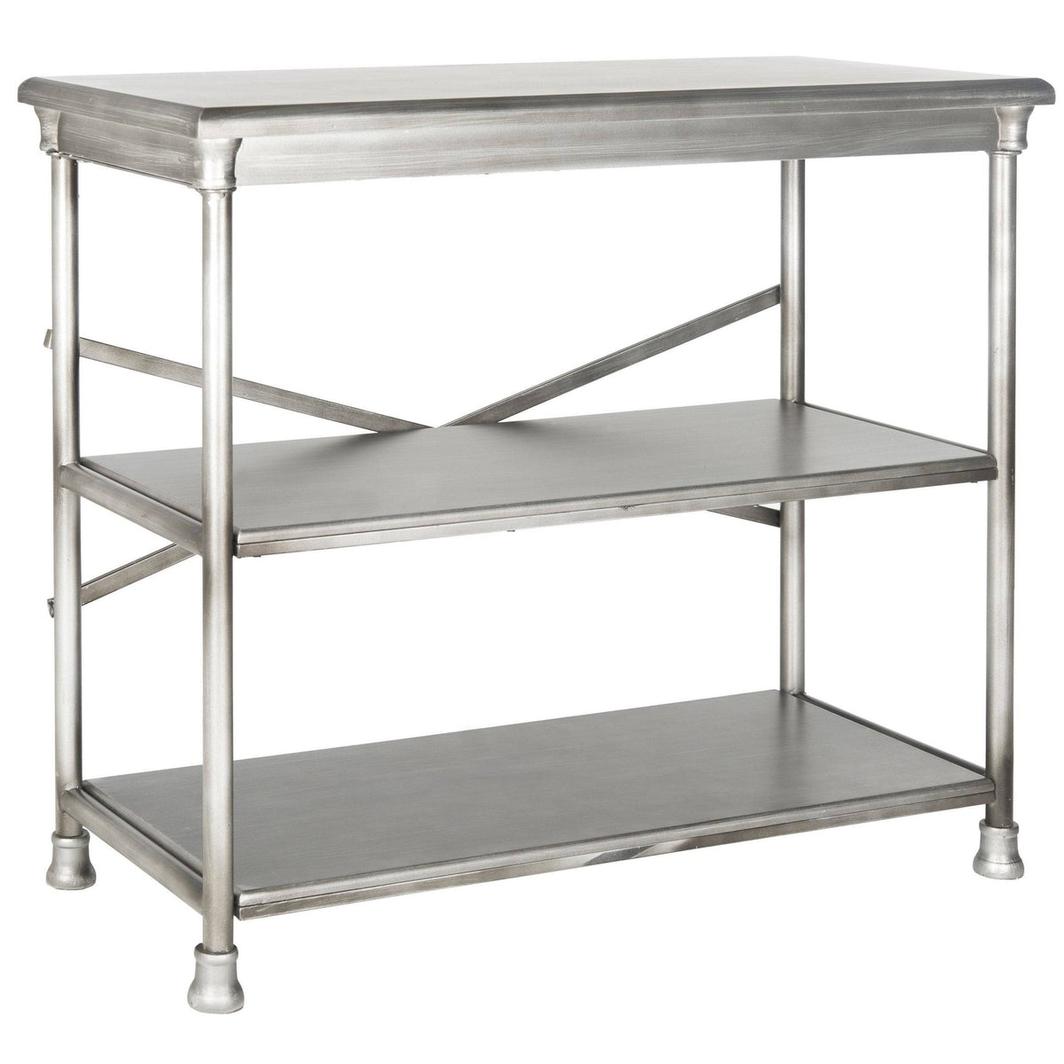 Dark Silver Medium Bookcase K754