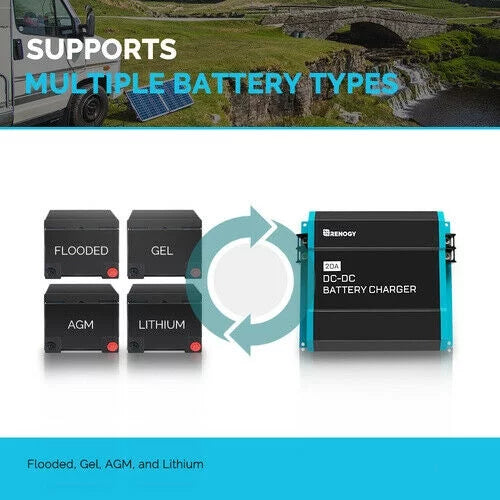 12V 20A DC to DC On-Board Battery Charger F5262