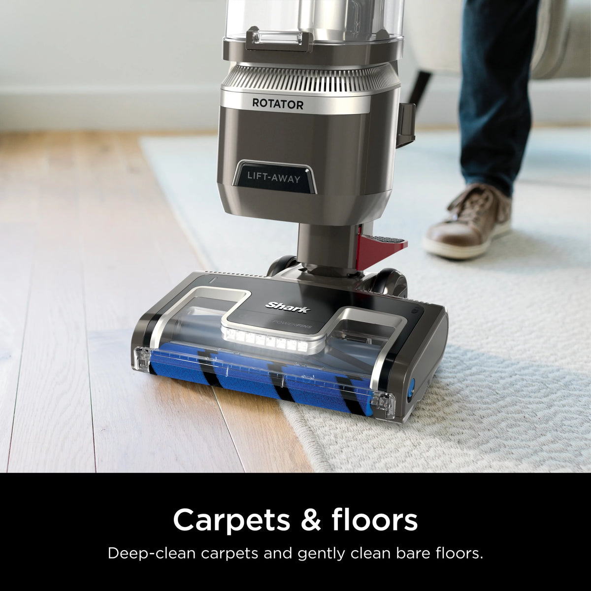 Upright Vacuum with Self-Cleaning Brushroll I6619