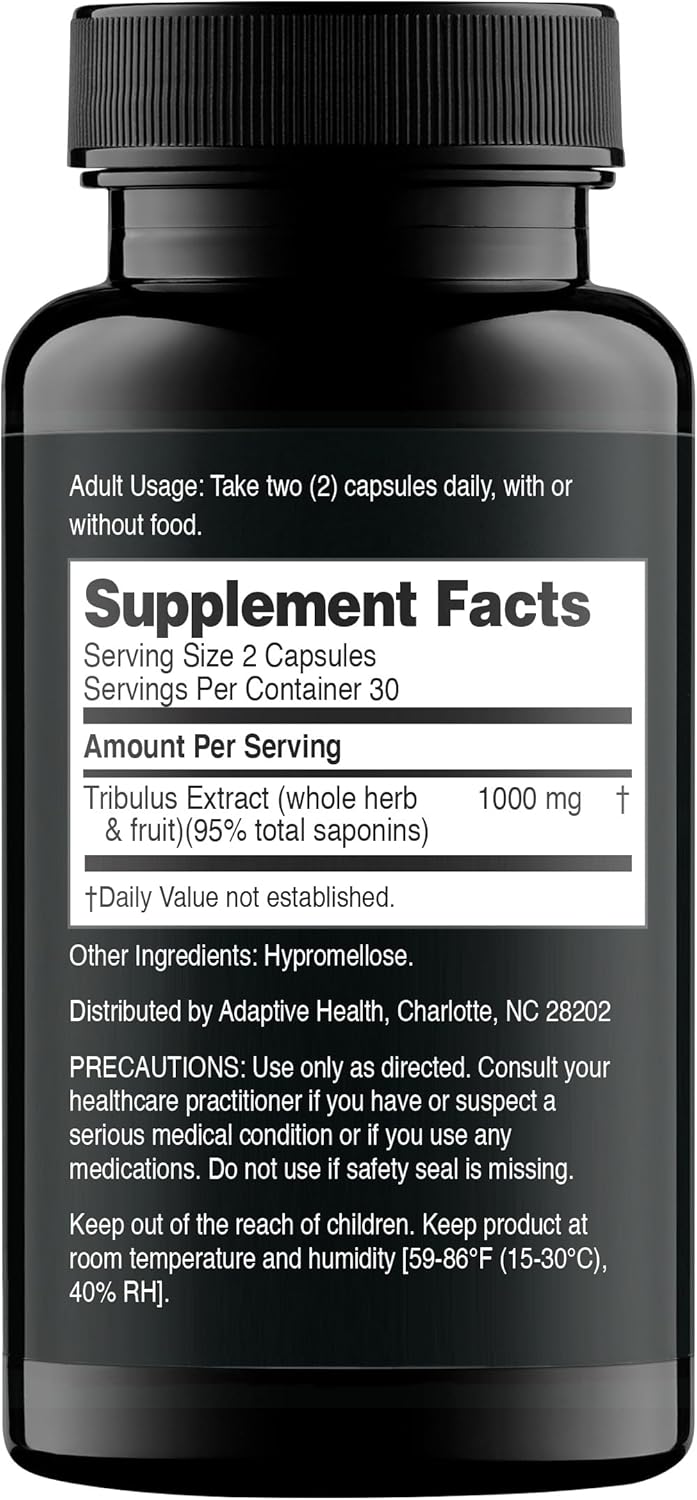 Tribulus Terrestris Extract 1000mg 60 Count G44445