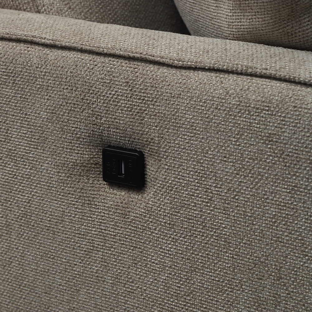 Cream 2 Seater Sofa with Waterproof Fabric G882848