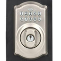 Satin Nickel Keypad Electronic Door Lock Deadbolt S76785