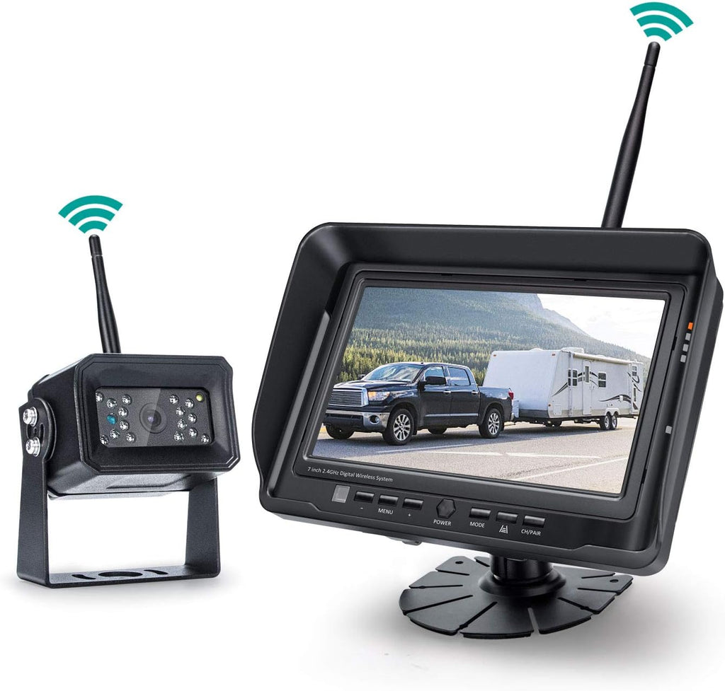 7" Wireless Backup Camera System W9235