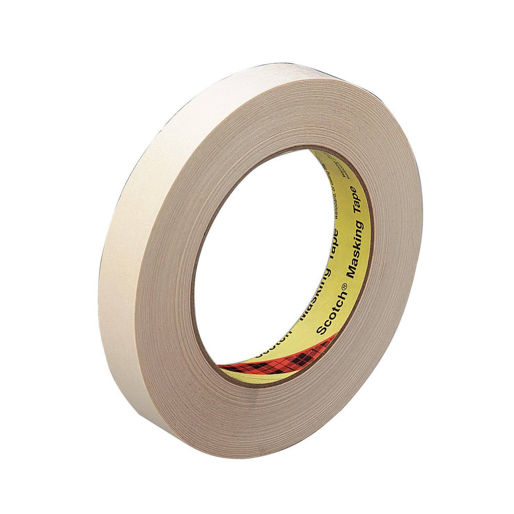 3M High Performance Masking Tape 232 Tan, 72 mm x 55 M 6.3 Mil G91761