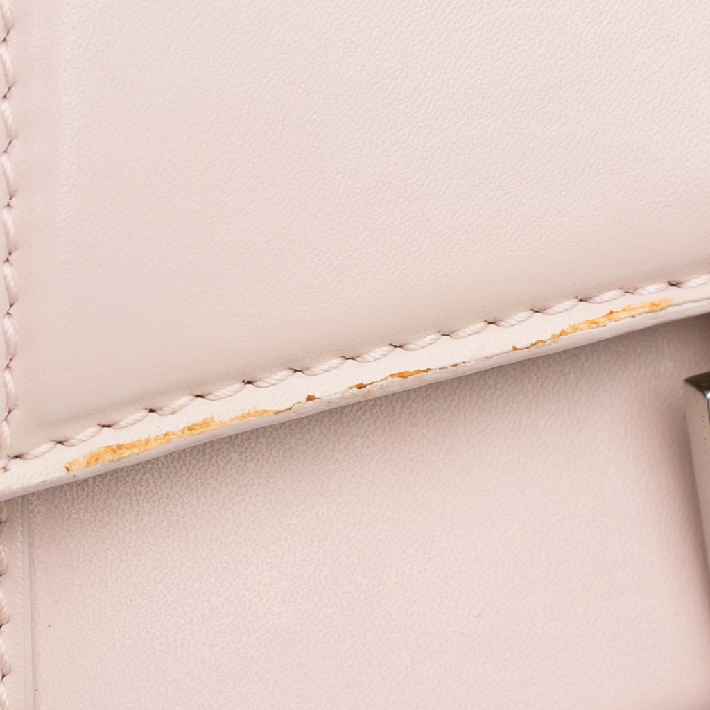 Pink Calf Leather Satchel O8129
