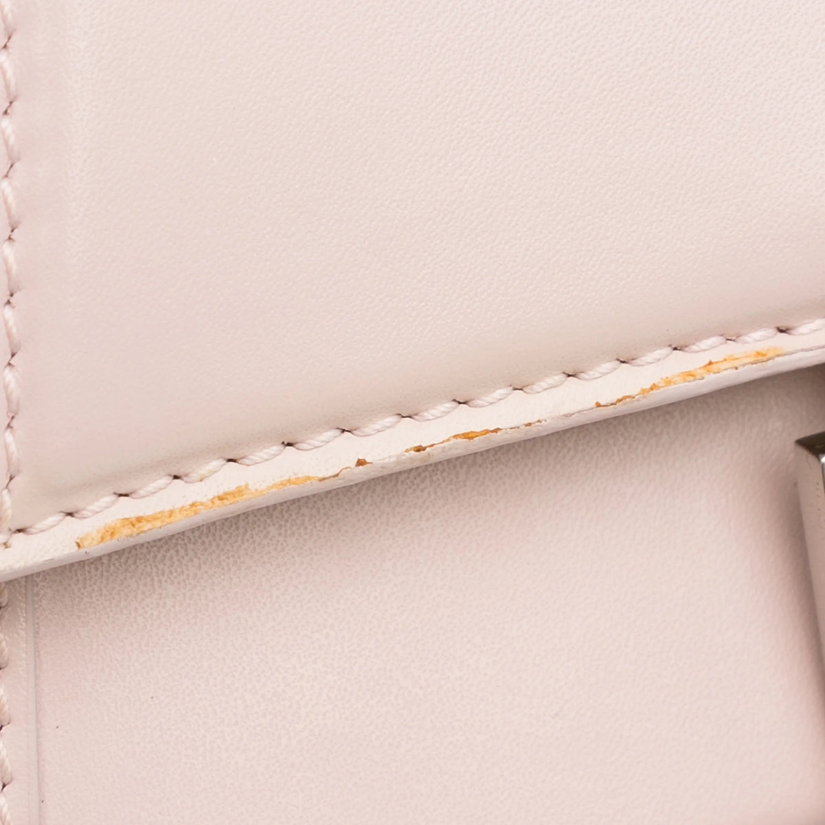 Pink Calf Leather Satchel O8129