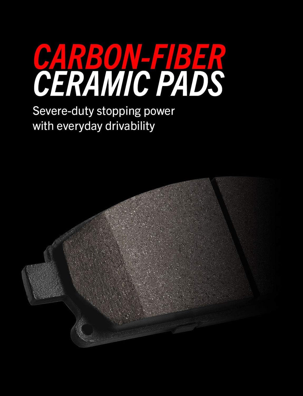Front Z36 Truck and Tow Brake Pads Pack of 2 D965
