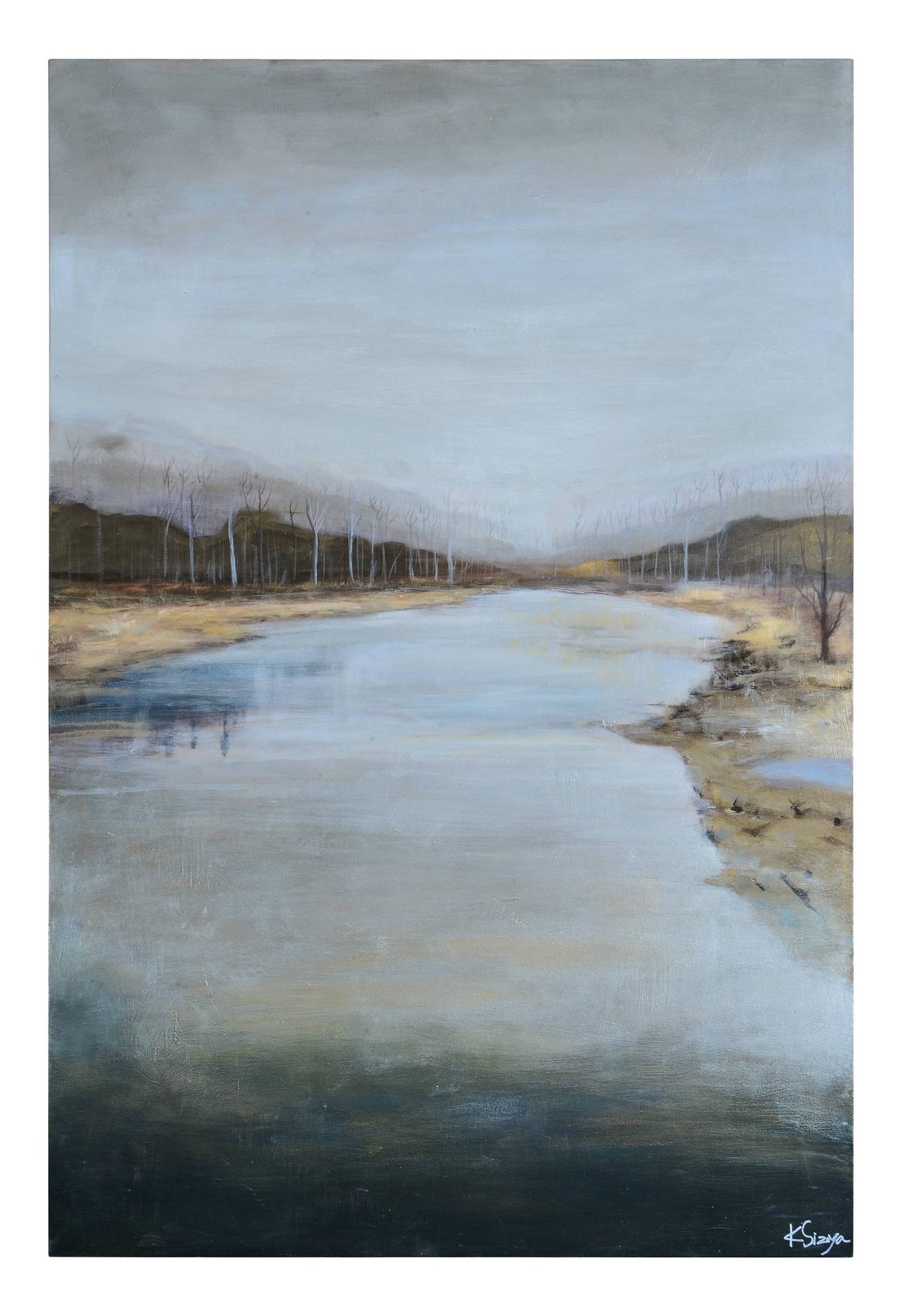 Mountain Stream Canvas C243