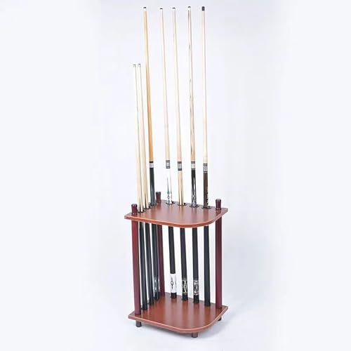 7 Hole Billiard Cue Rack J8136