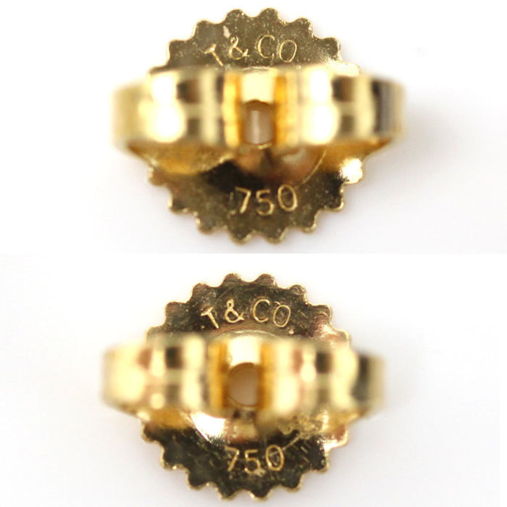 Yellow Gold Cross Stitch Earrings P68135