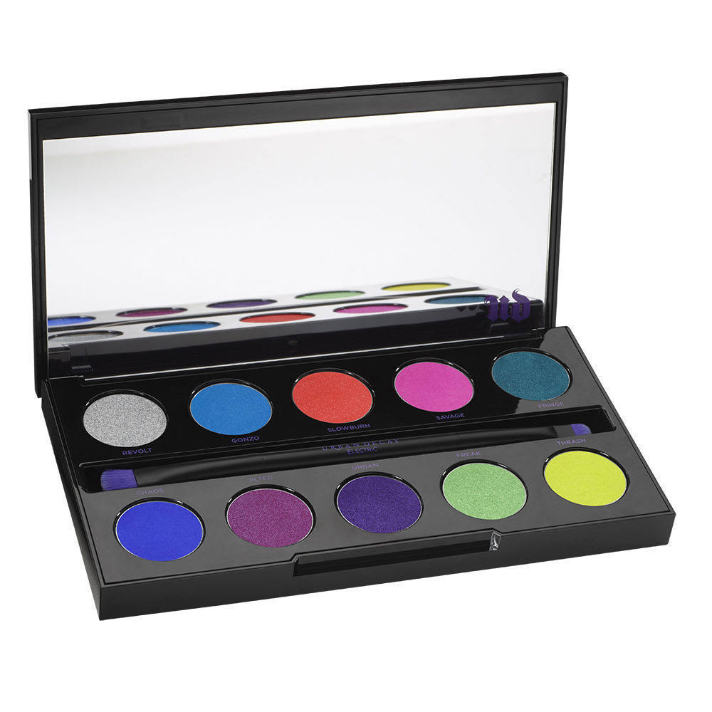 Electric Pressed Pigment Eyeshadow Palette with Brush L88700