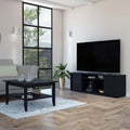Black Coffee Table and TV Stand P921