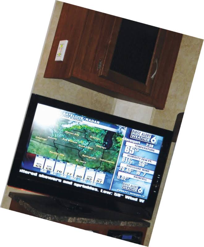 White TV Signal Meter V883