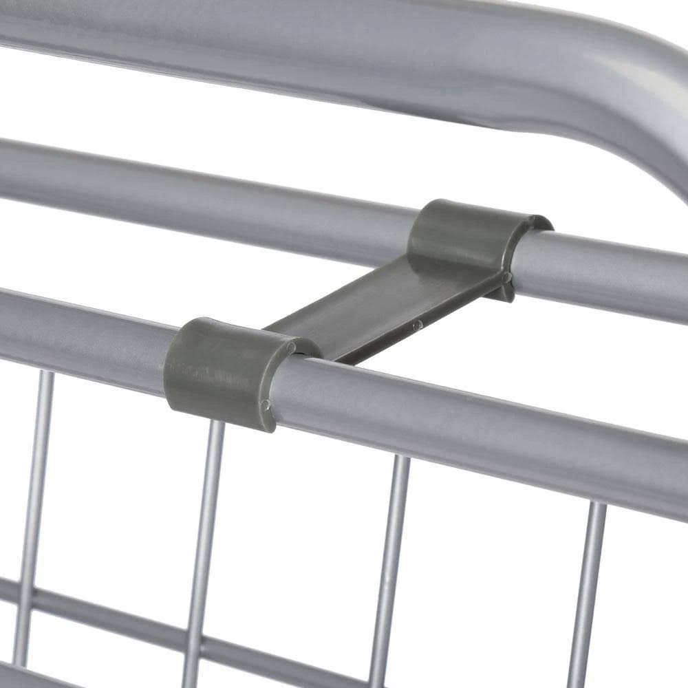 Grey Aluminum Shopping Cart C9315