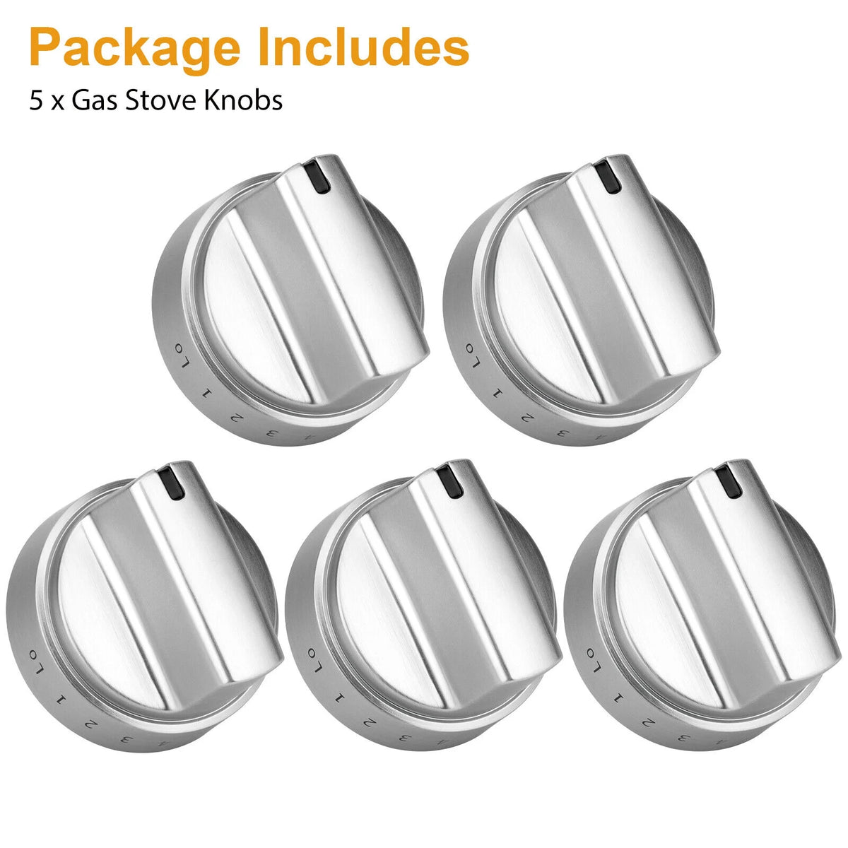 Stainless Steel Control Knobs Y89693